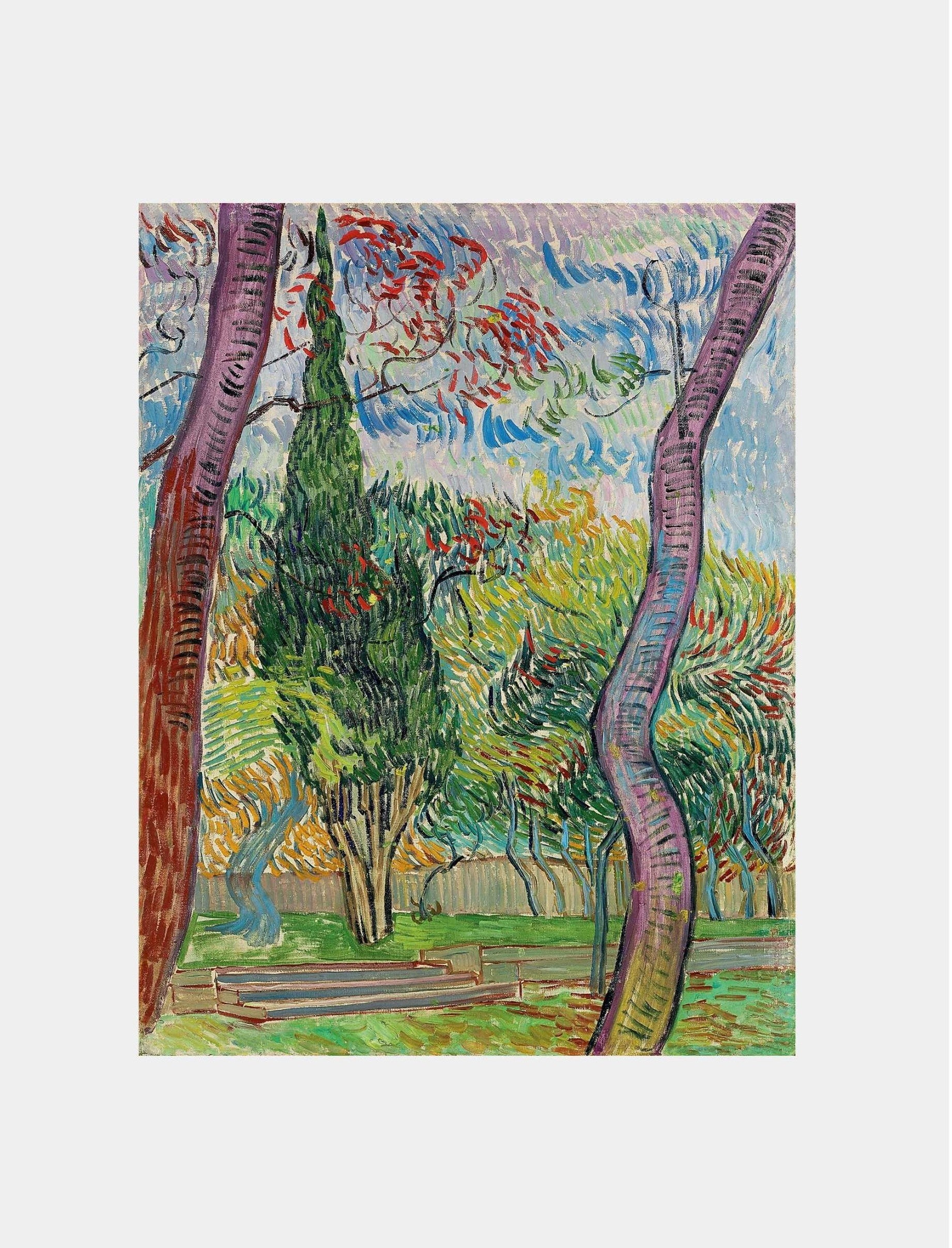 Van Gogh "Parc de l’hôpital Saint-Paul"