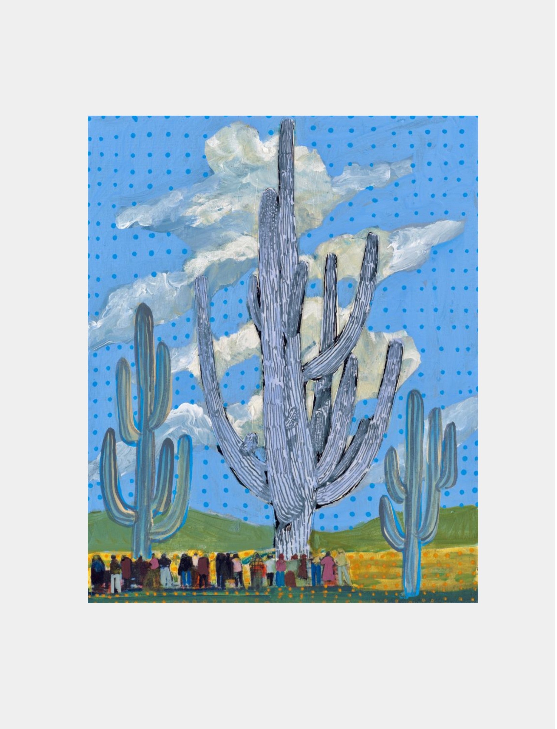Blue Cacti