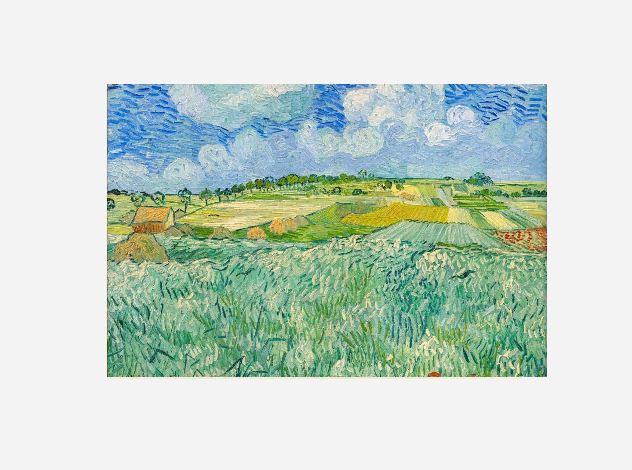 Van Gogh "Plain at Auvers"