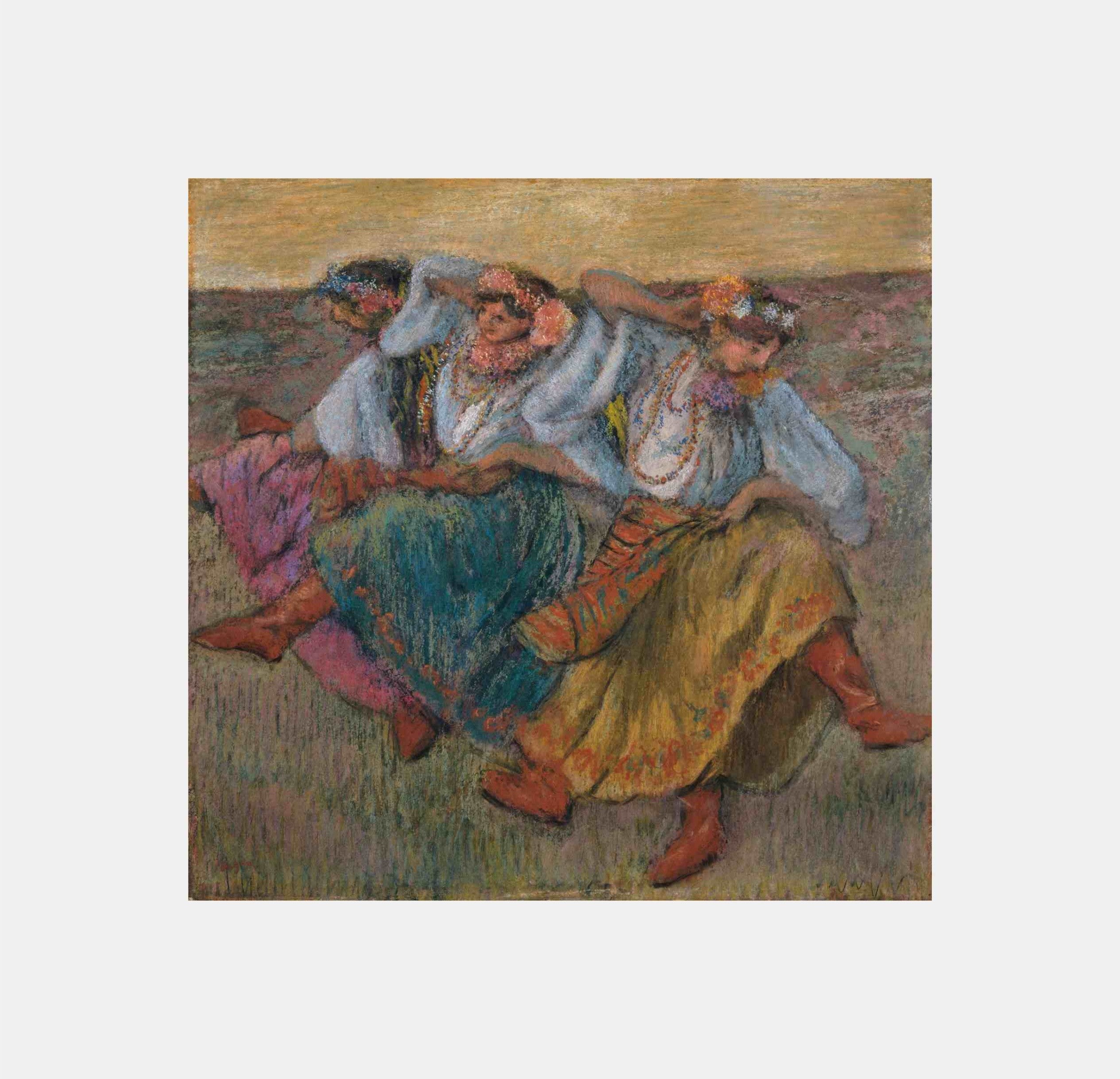 Edgar Degas: "Russian Dancers (1899)"
