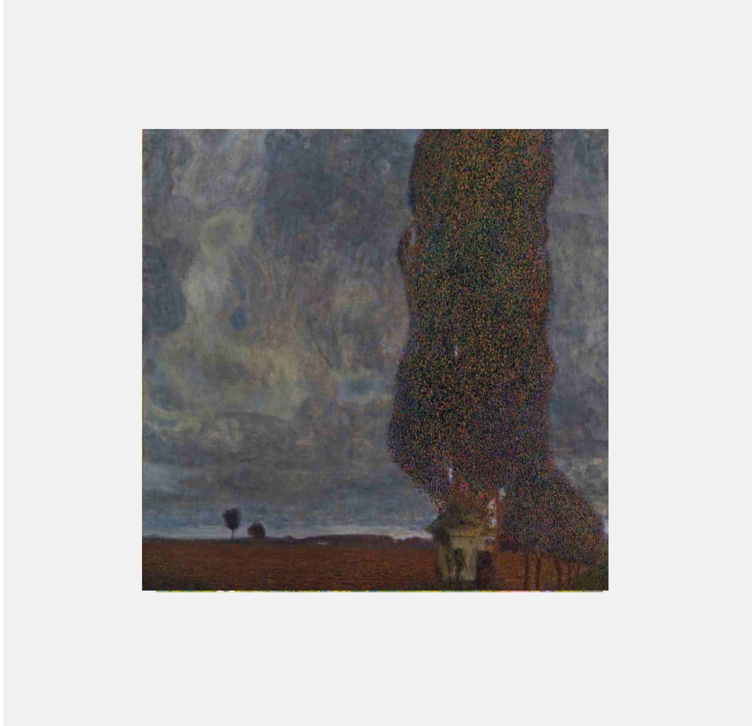 Gustav Klimt: "Approaching Thunderstorm (The Large Poplar II) (1903)"