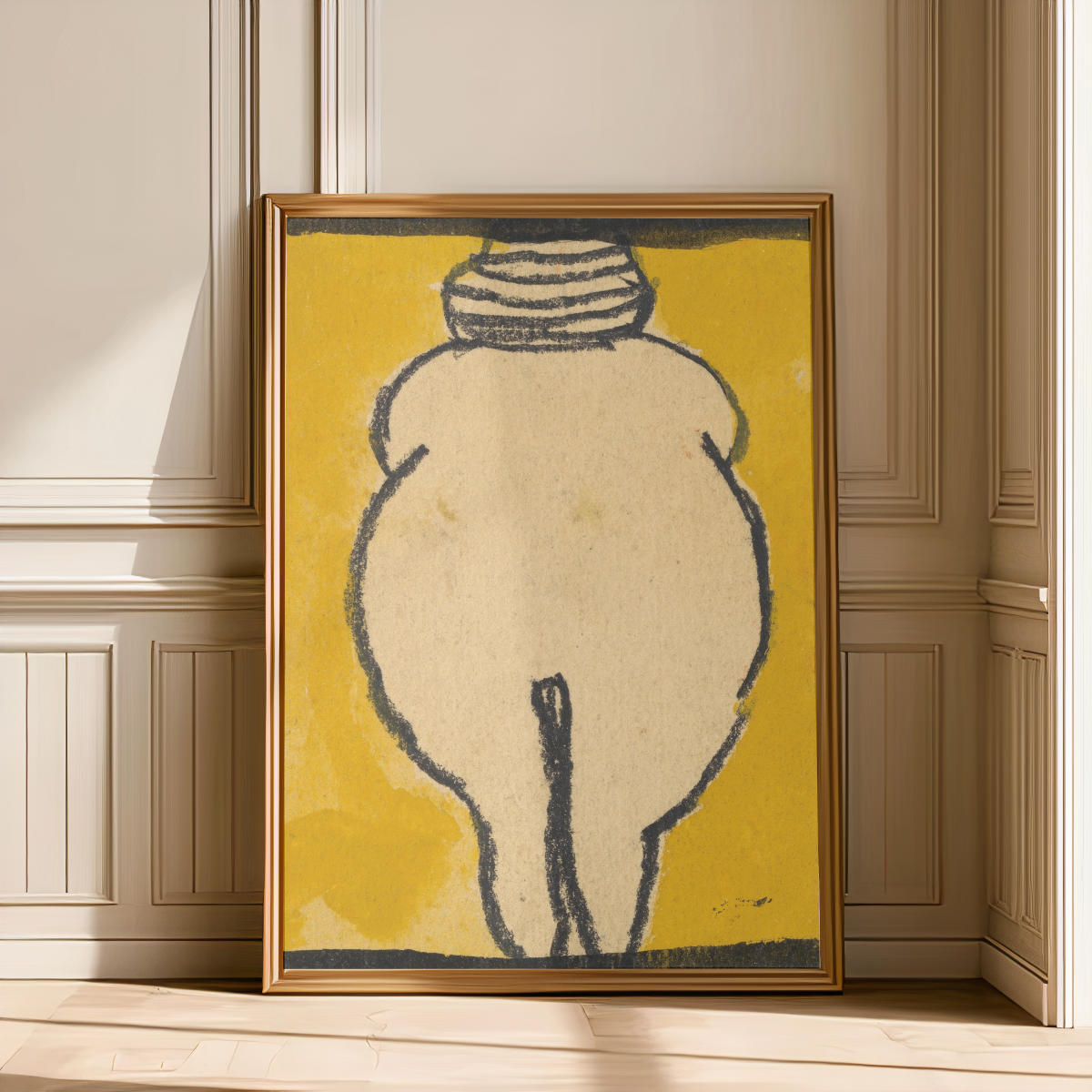 Egon Schiele "Venus von Willendorf (1918)" Art Print