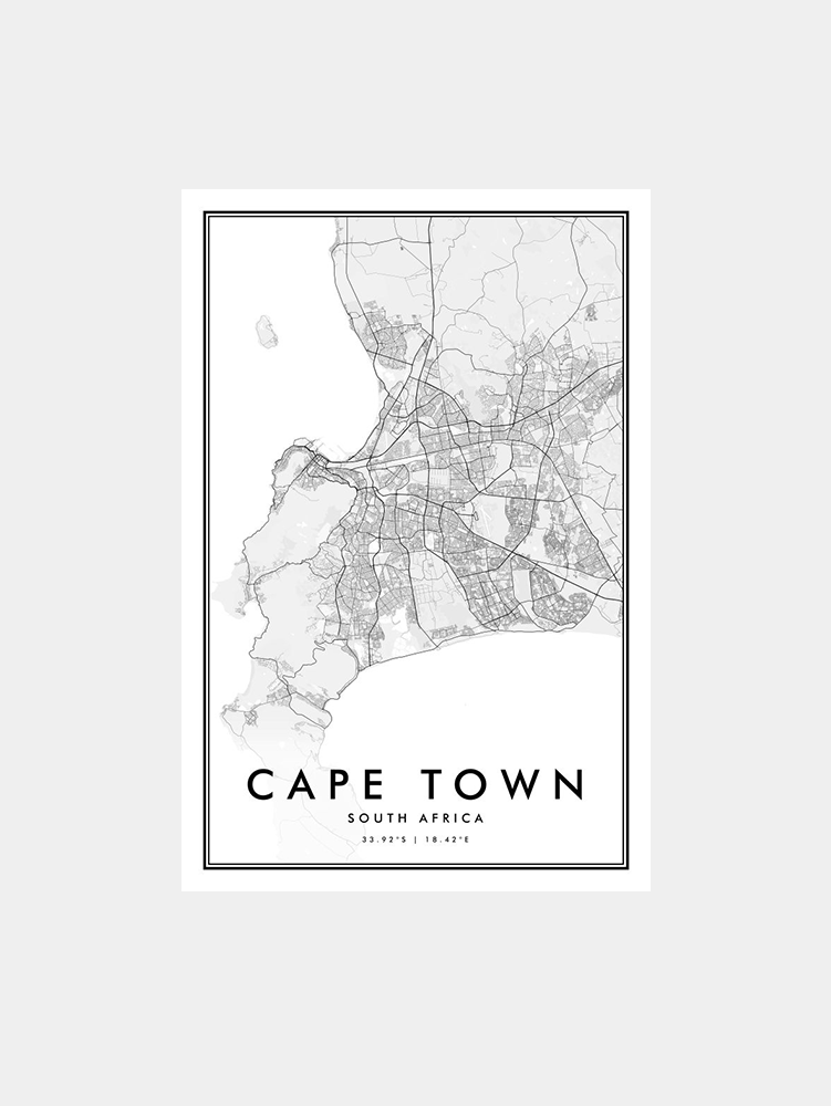 Cape Town II Art Print