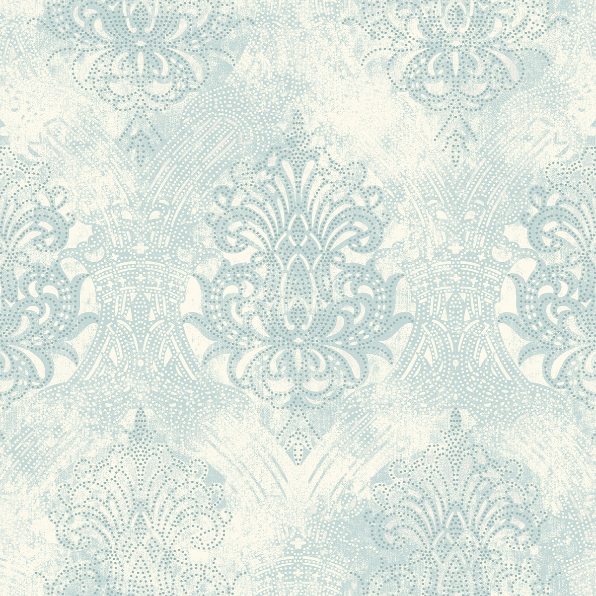 Decolux Pattern Pale Blue with White Wallpaper