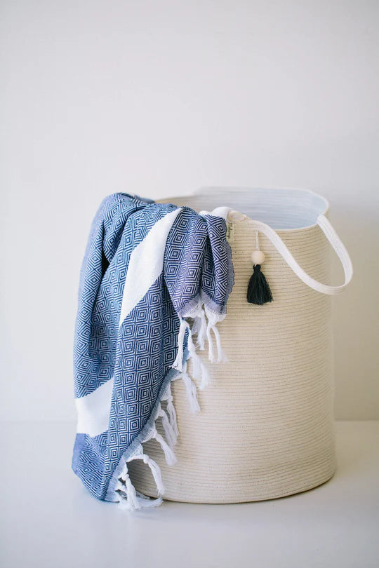 Dimanta Navy Turkish Towel