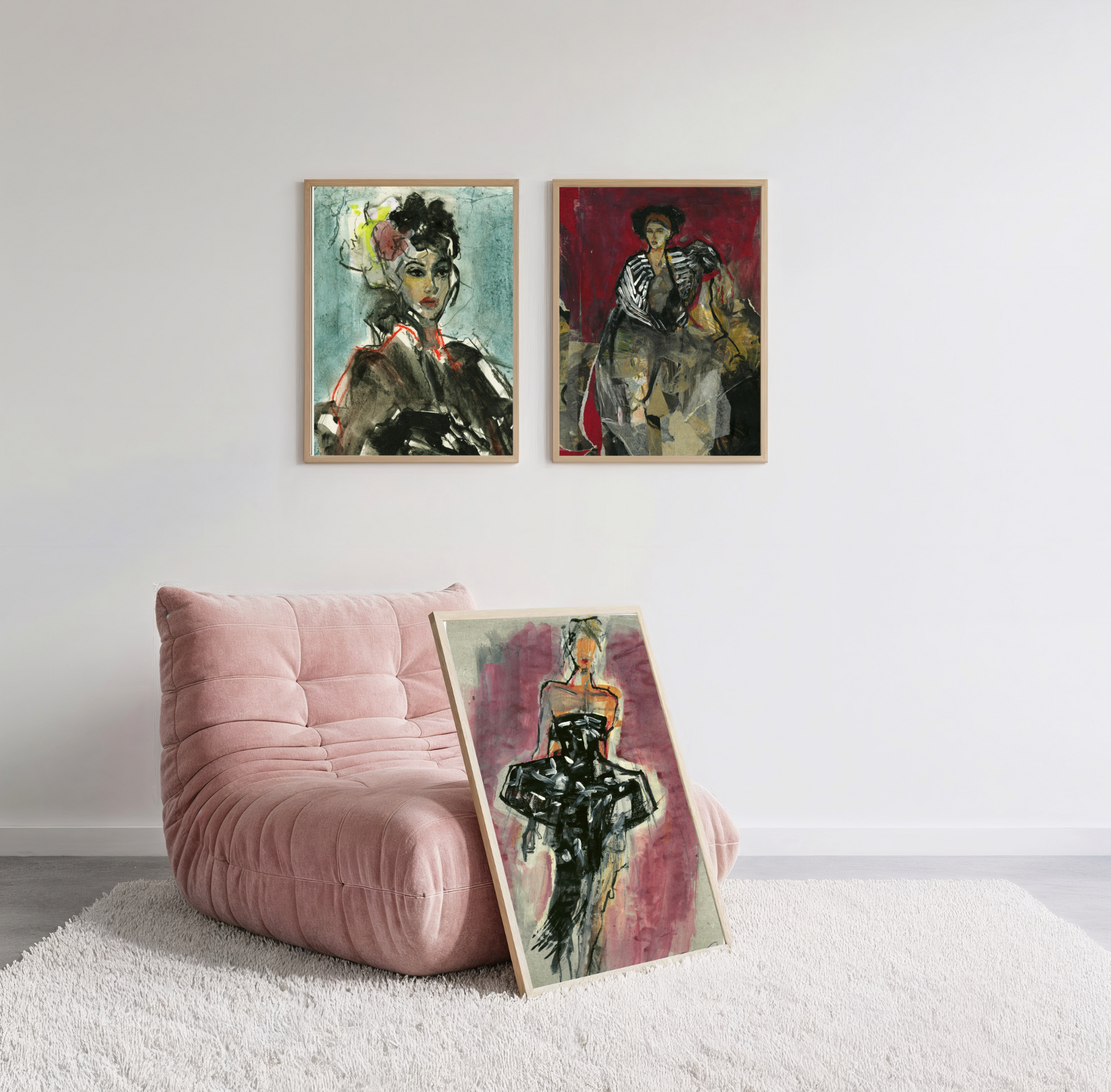 Gallery Wall 2 - Elegant Whisper