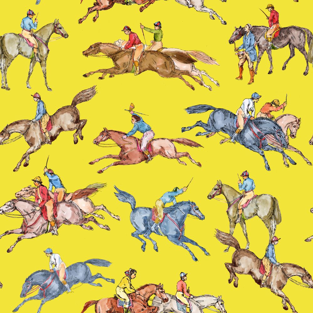 Equestrian Dandelion Wallpaper