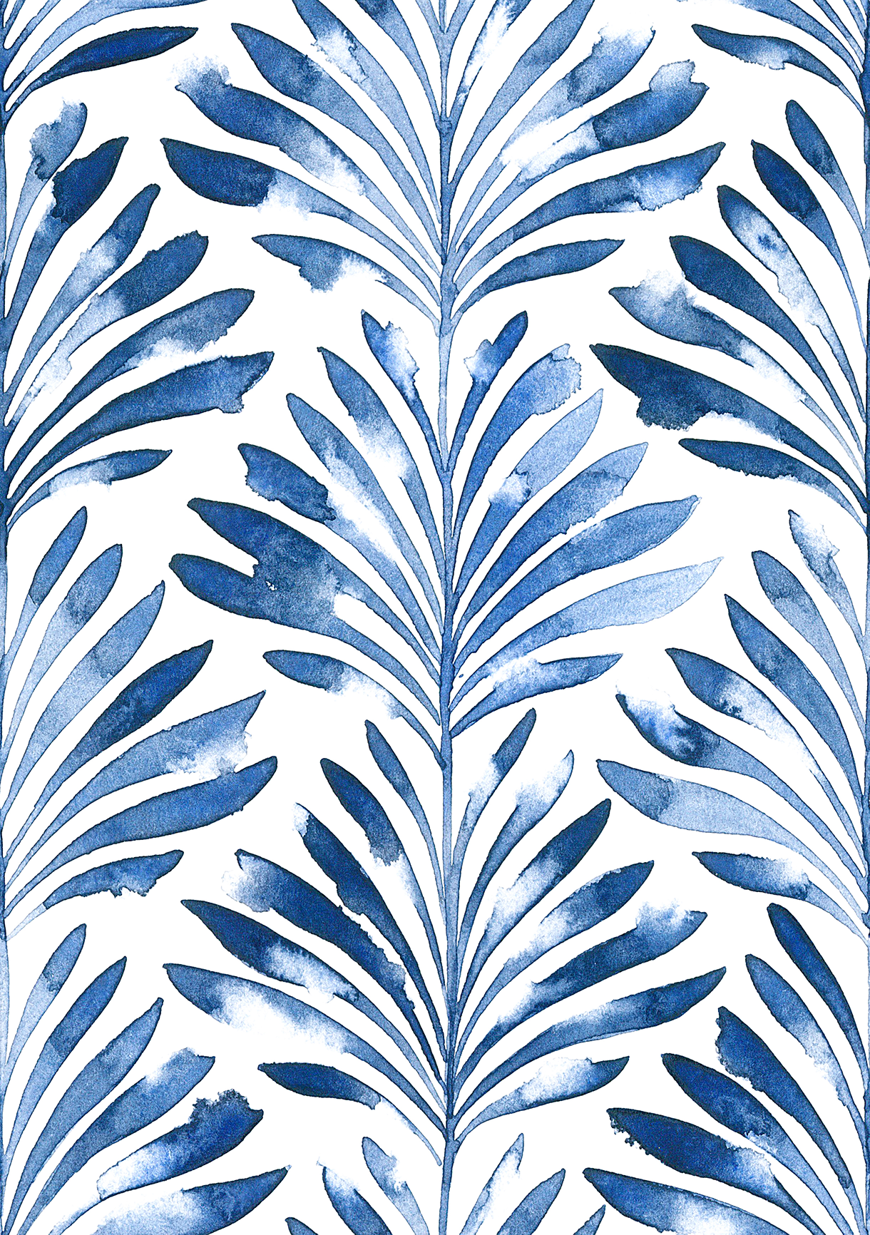 Indigeo Floral Wallpaper