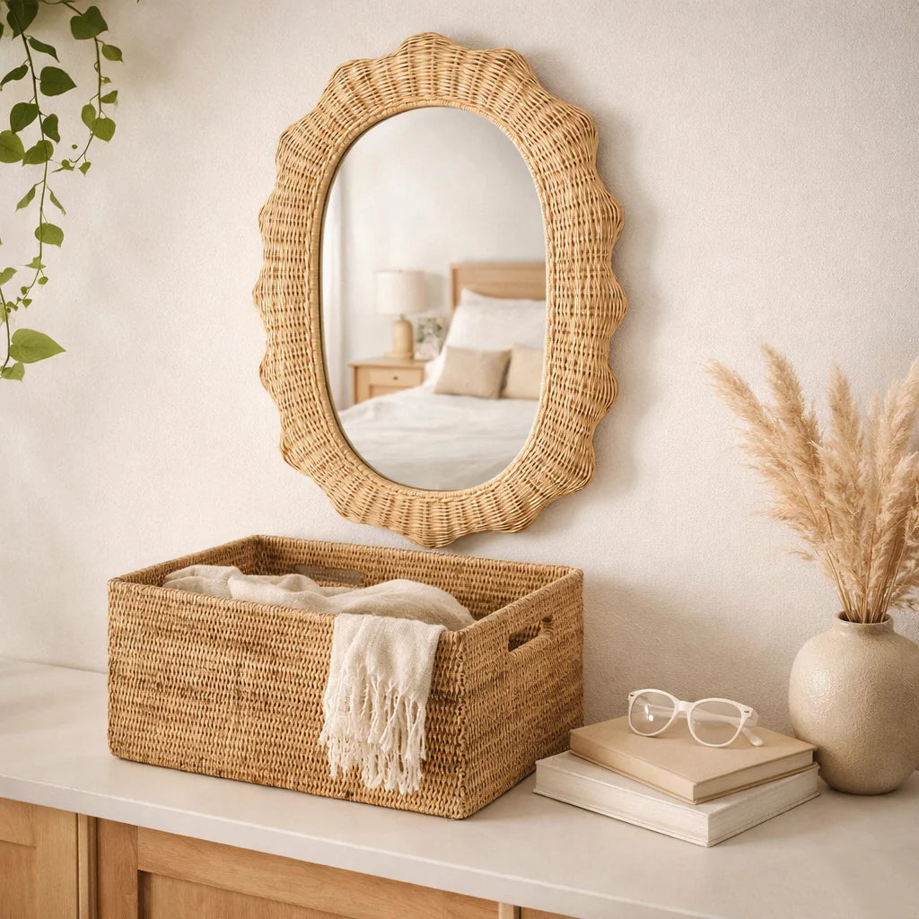 Rattan Storage Basket | Natural