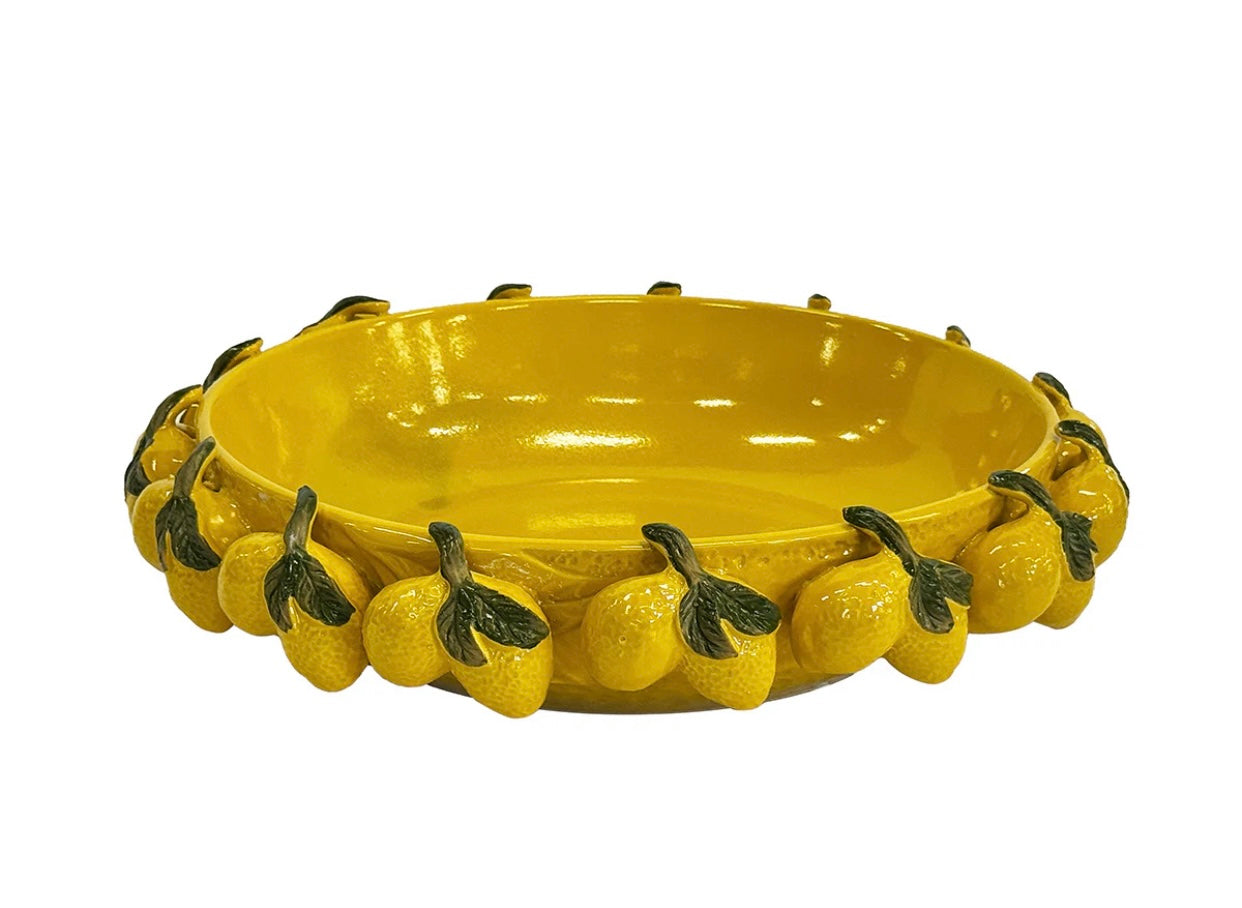 Ceramic Lemon Platter