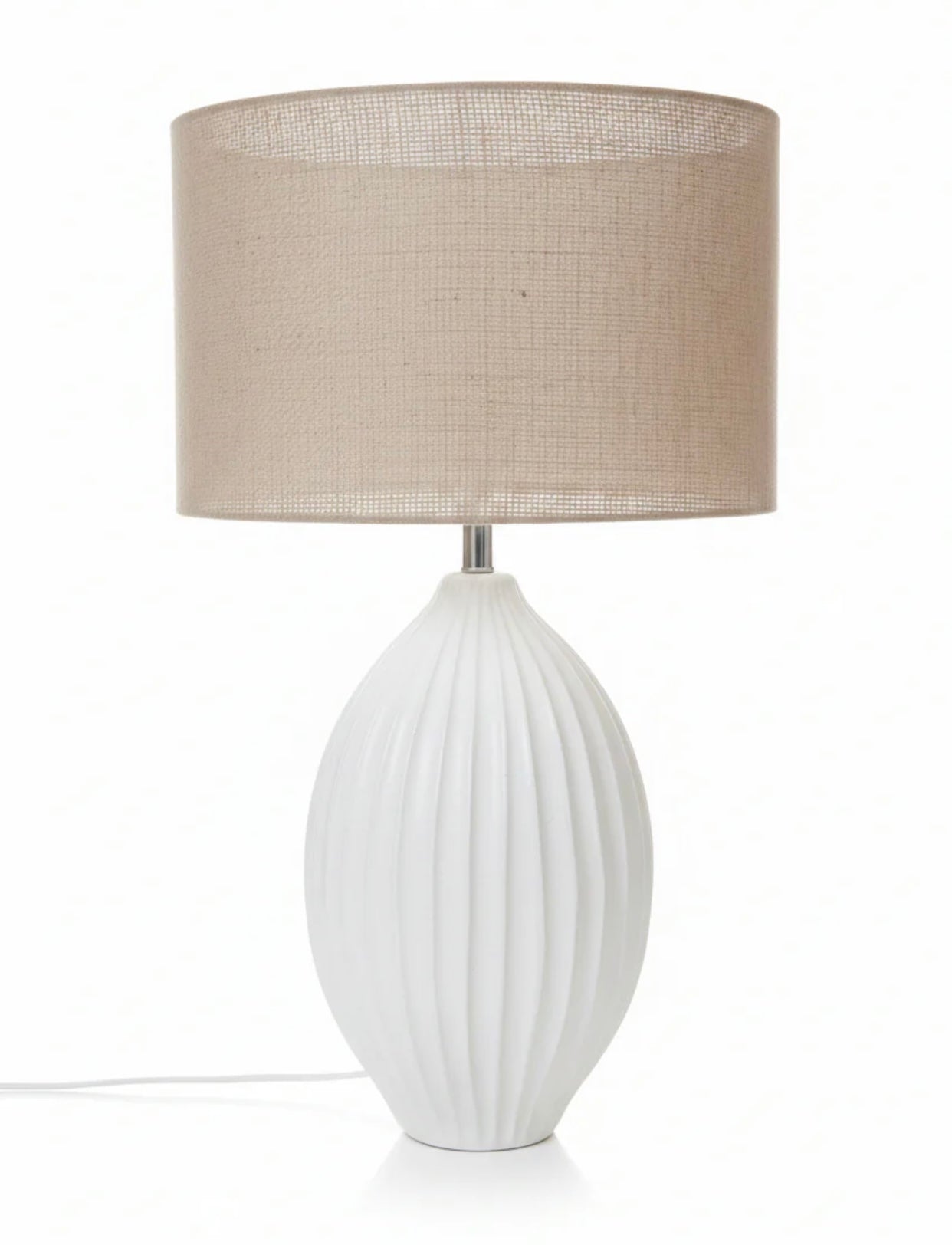 Hessian Lampshade