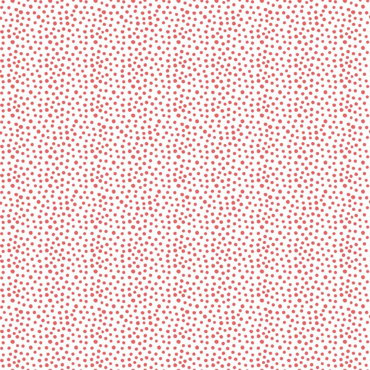 Mini Dots Light Carmine Pink Wallpaper
