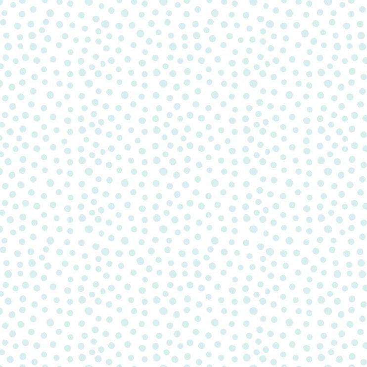 Sprinkle Pale Blue Lily Wallpaper