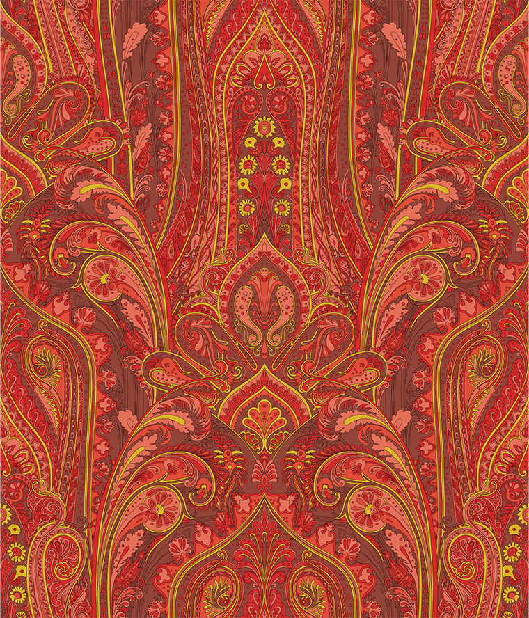 LCE Burnt Orange Wallpaper