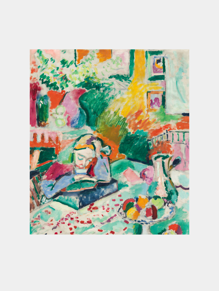 Matisse ‘Girl reading’ 1905 Art Print