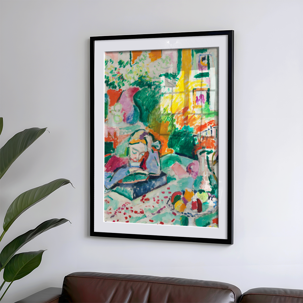 Matisse ‘Girl reading’ 1905 Art Print