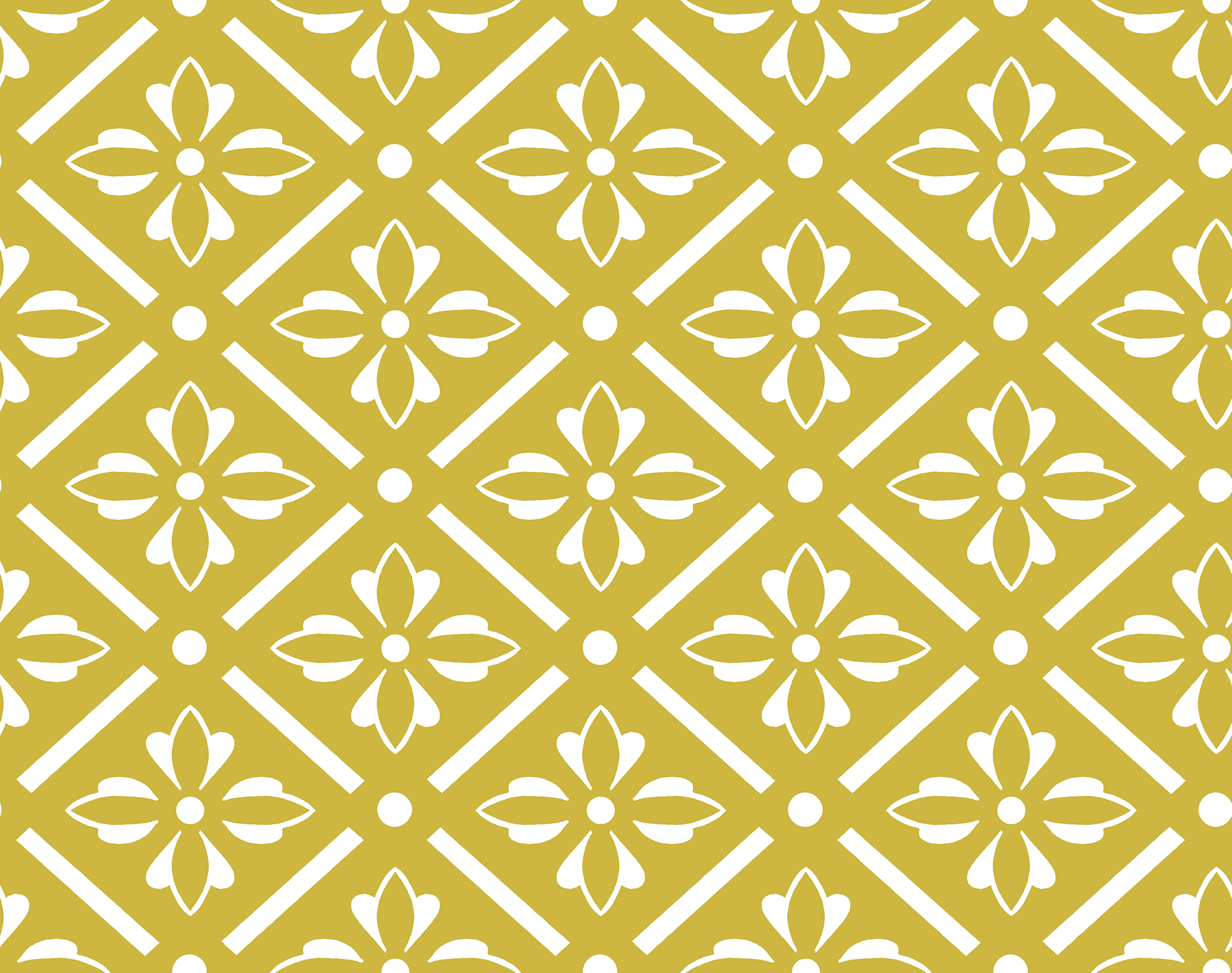 Burnt Yellow Wallpaper
