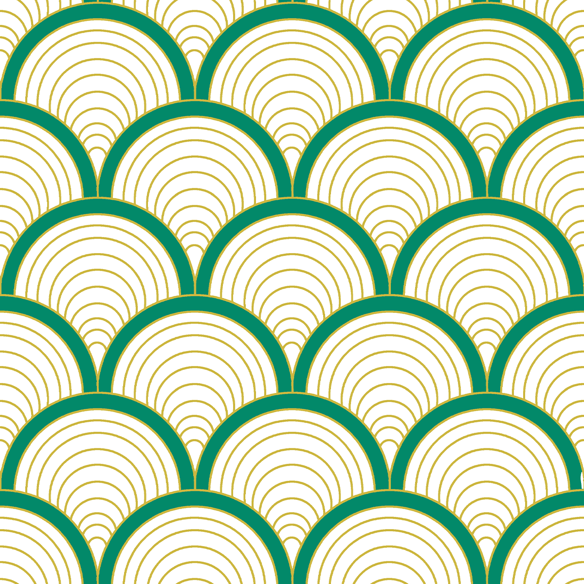 Elf Green Shell Wallpaper