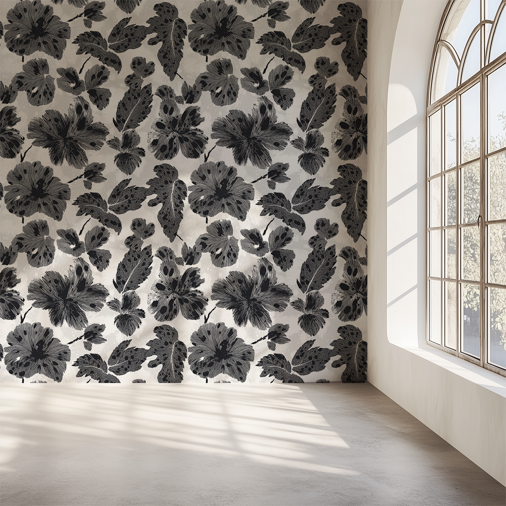 Mono Chic Black and White Wallpaper
