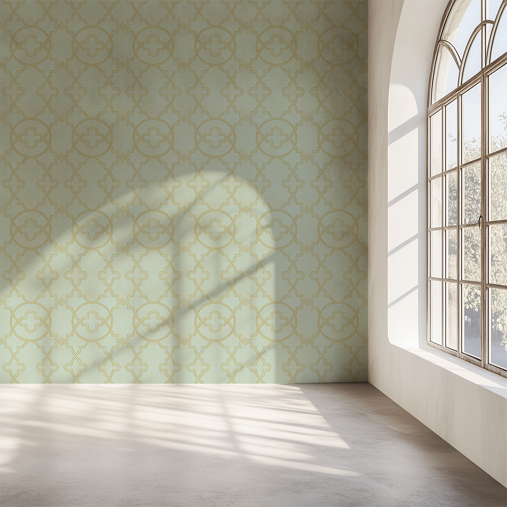 Muhtesem Light Grey Wallpaper