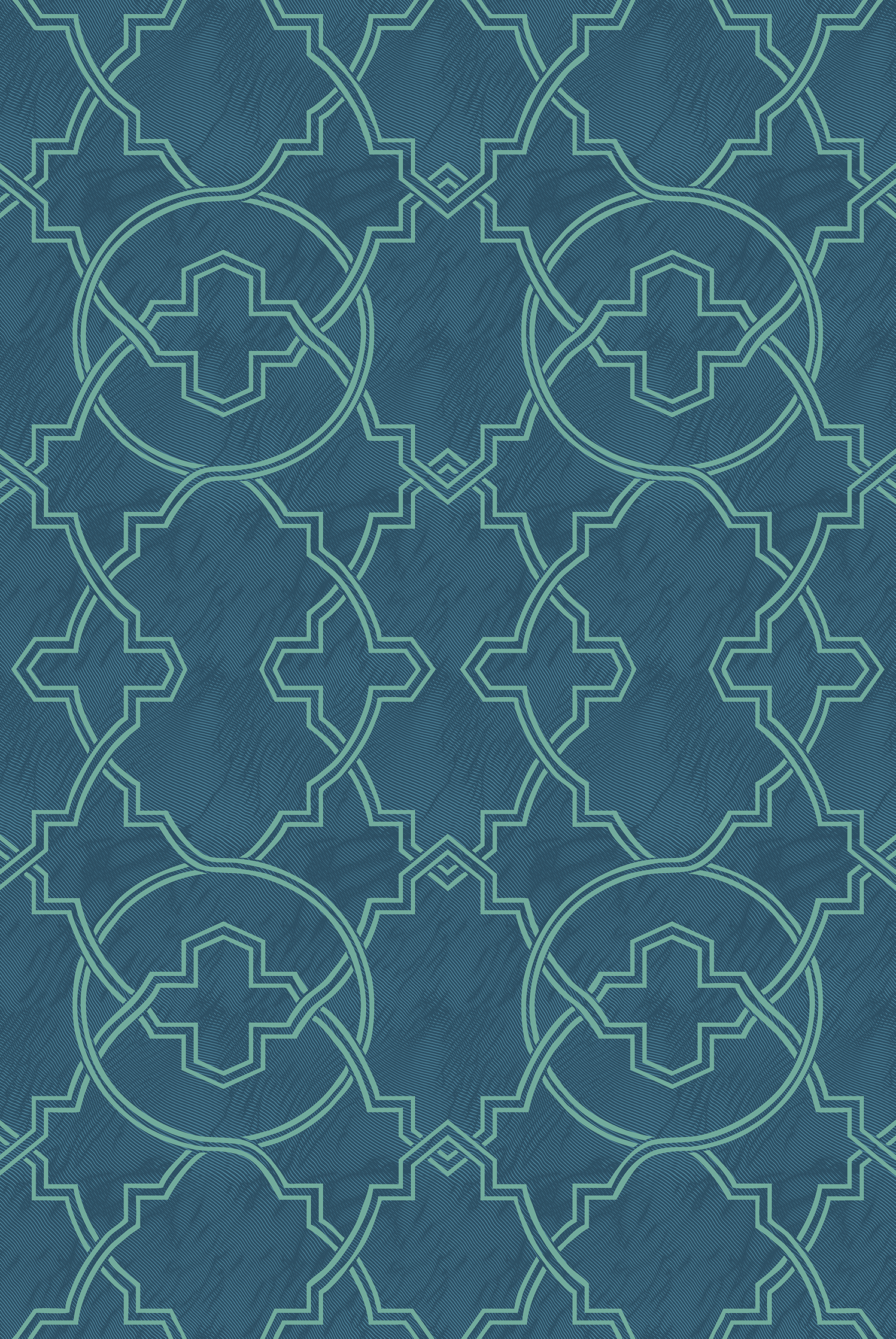 Muhtesem Blue Denim Wallpaper