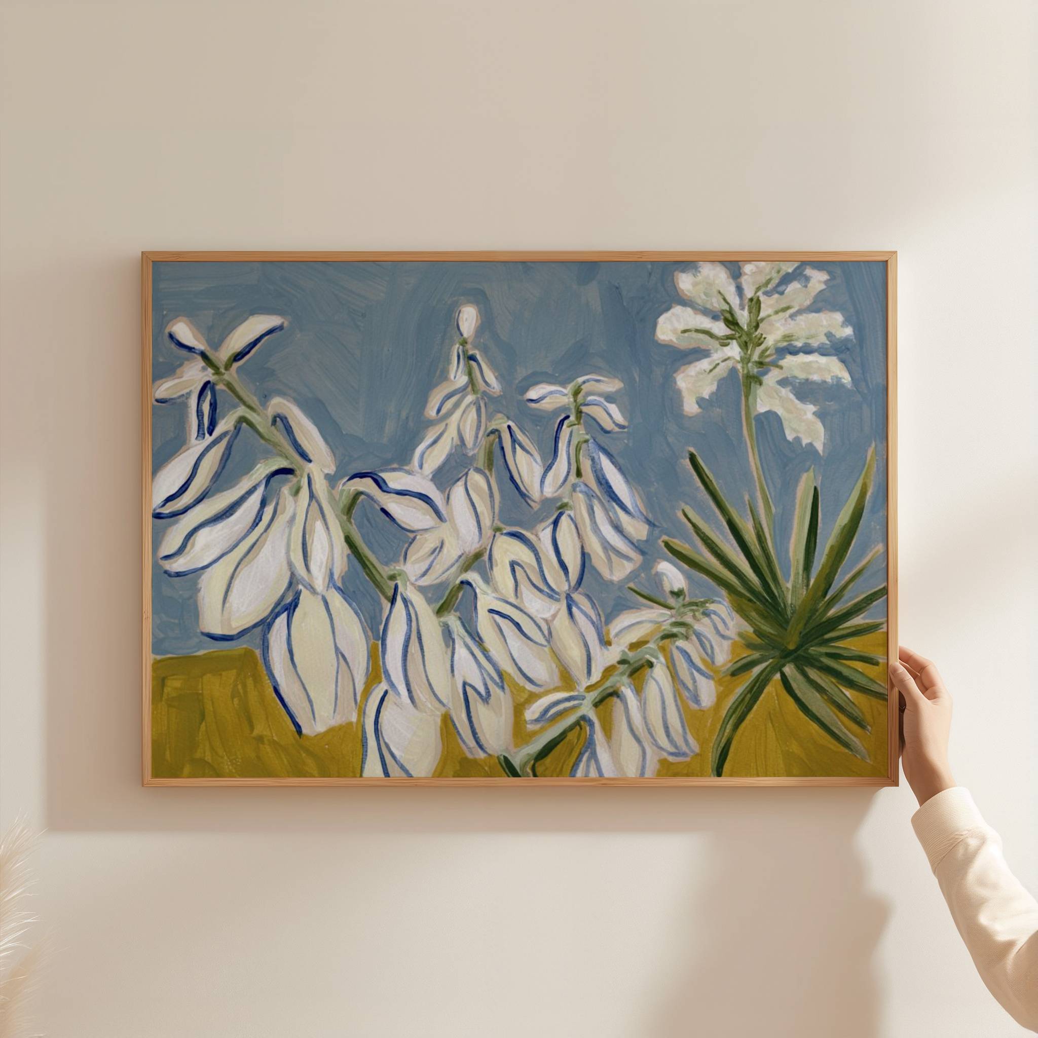 Blooming Yucca