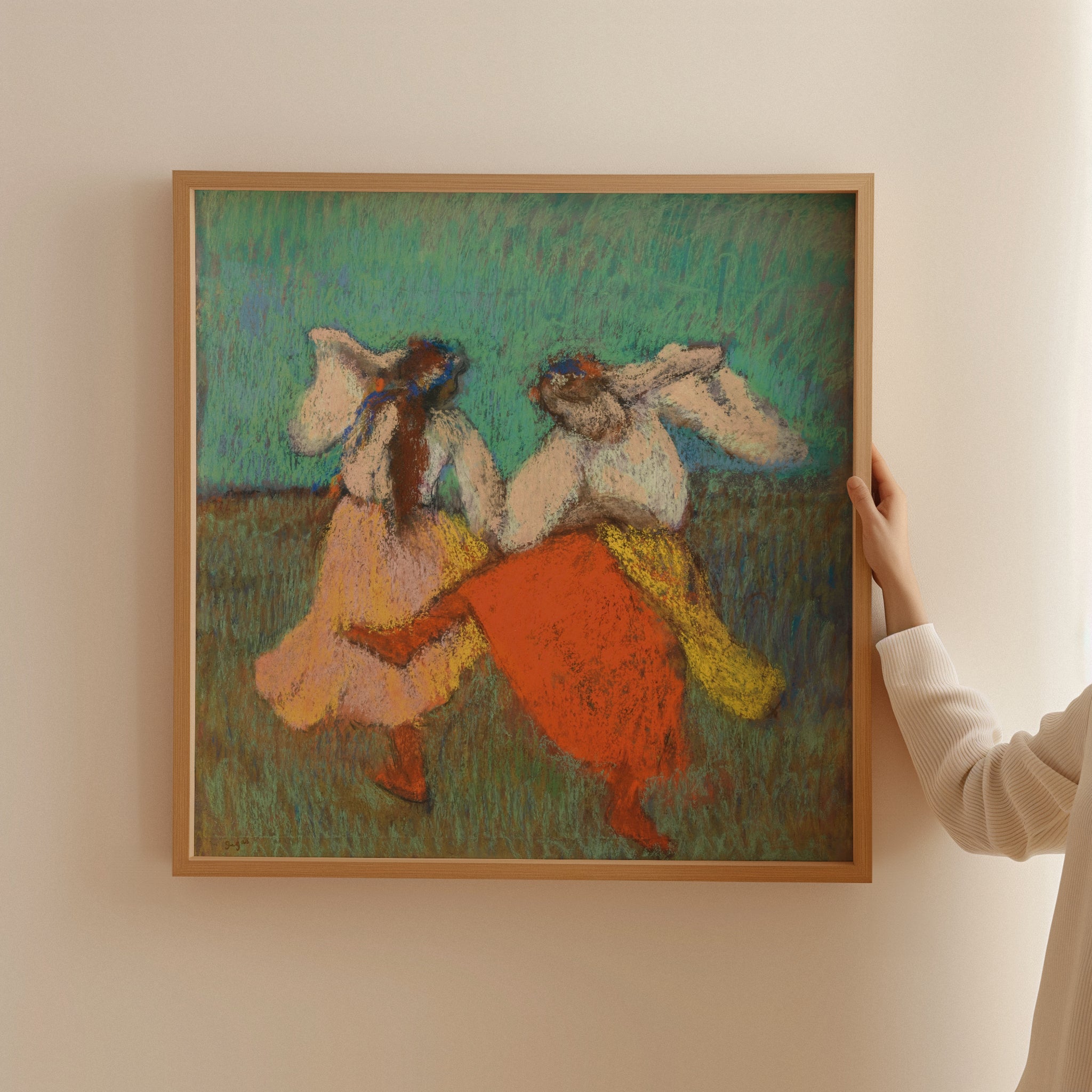 Edgar Degas: "Danseuses Russes (1899)"