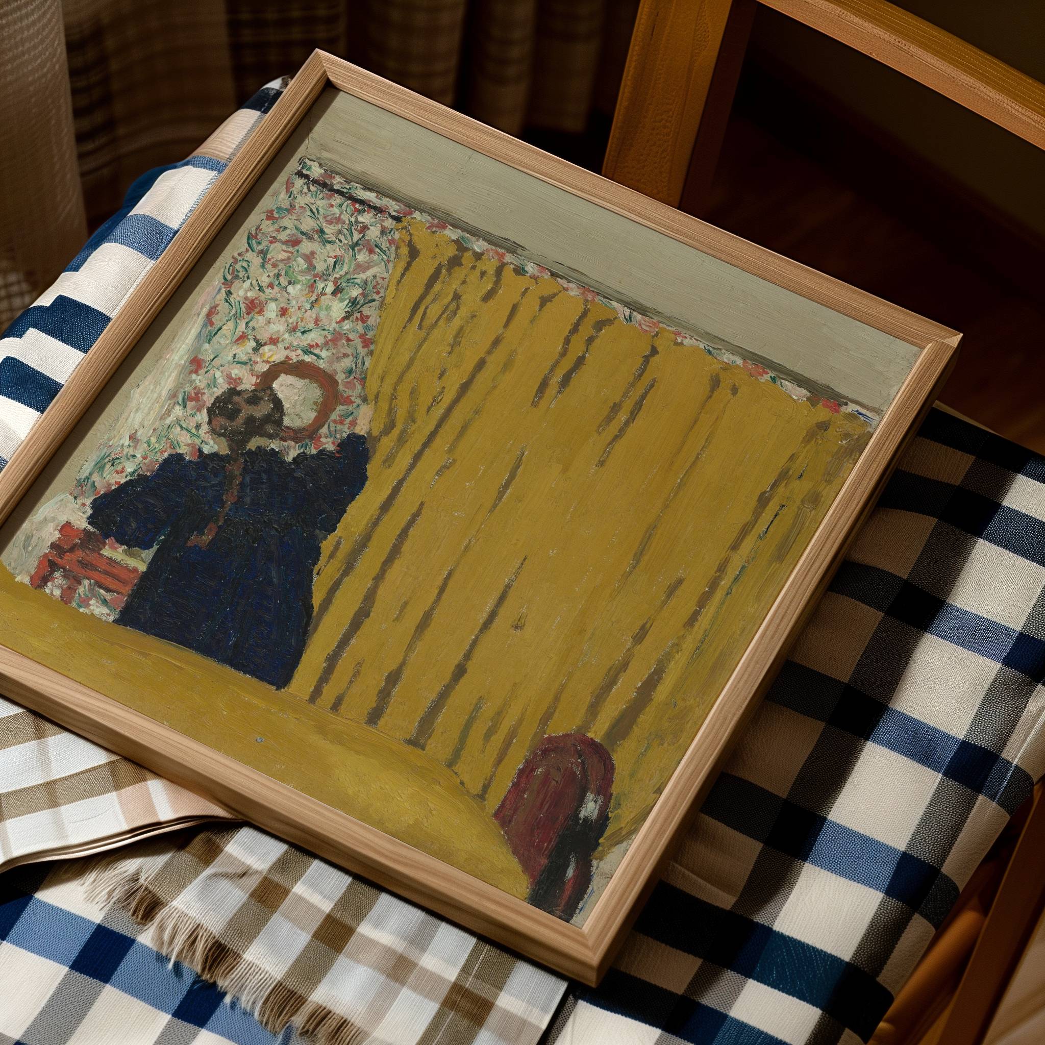 Édouard Vuillard: "The Yellow Curtain (c. 1893)"