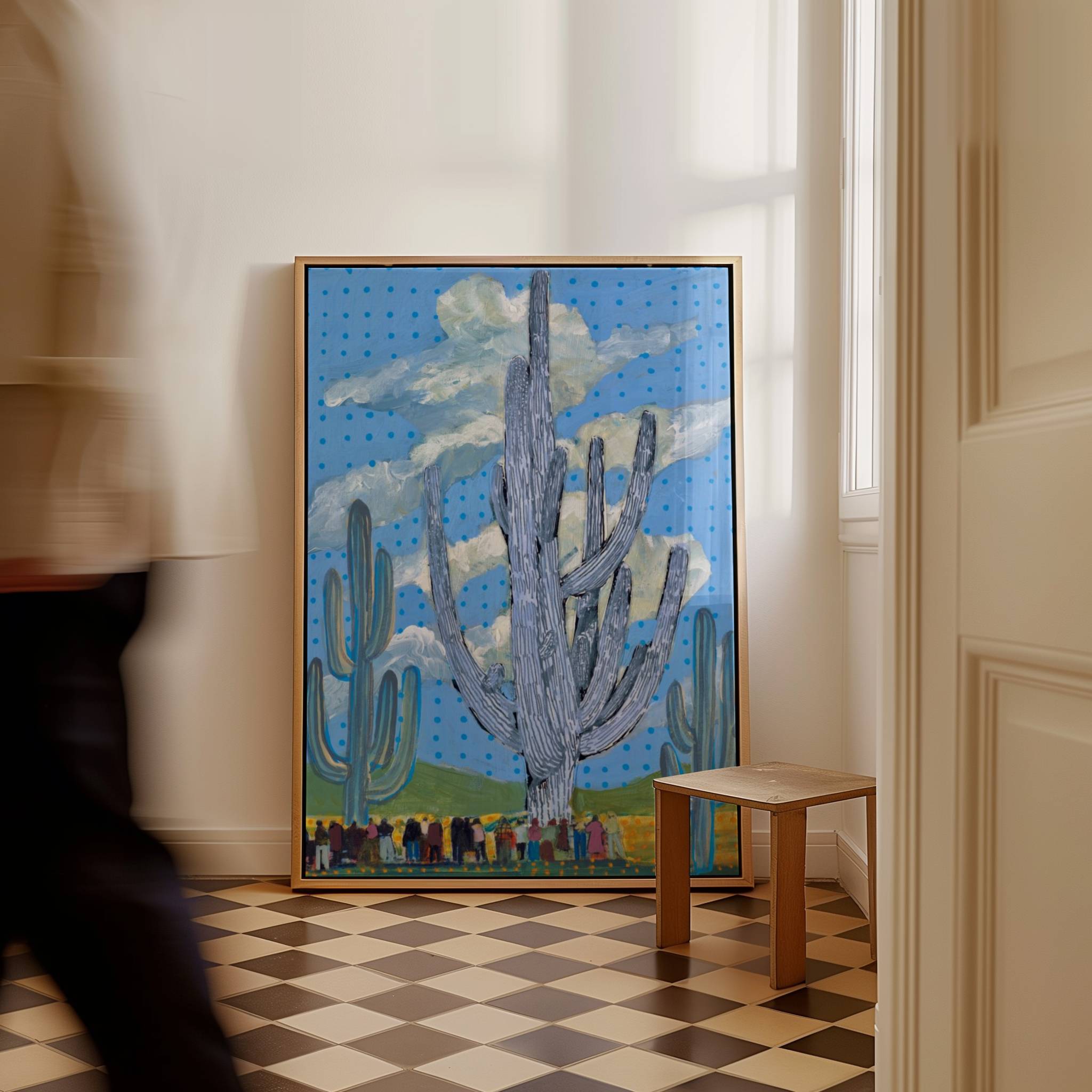 Blue Cacti
