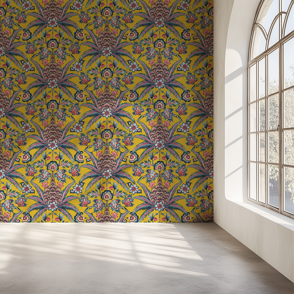 Ottoman Turmeric Wallpaper