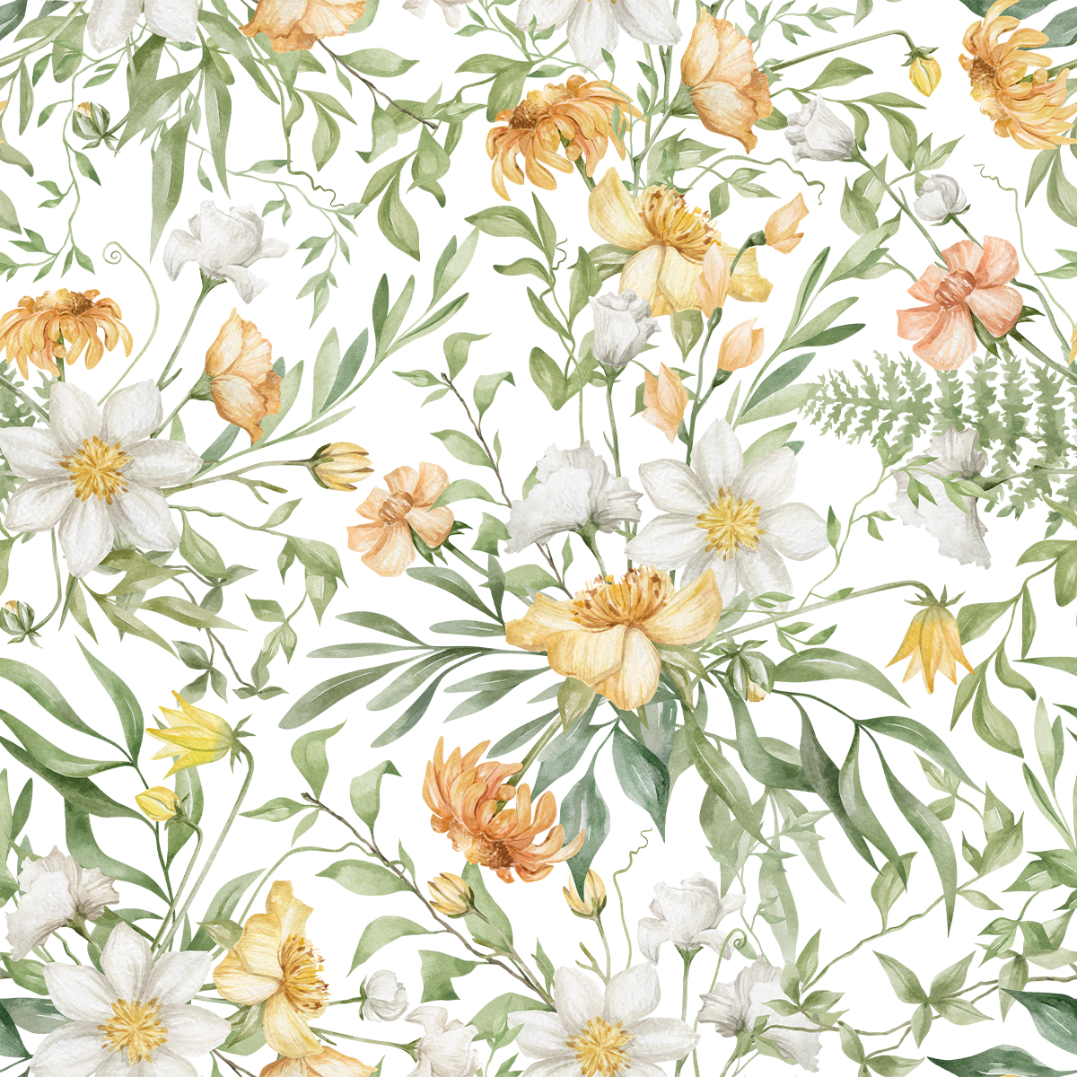 Secret Garden Wallpaper Yellow Wallpaper