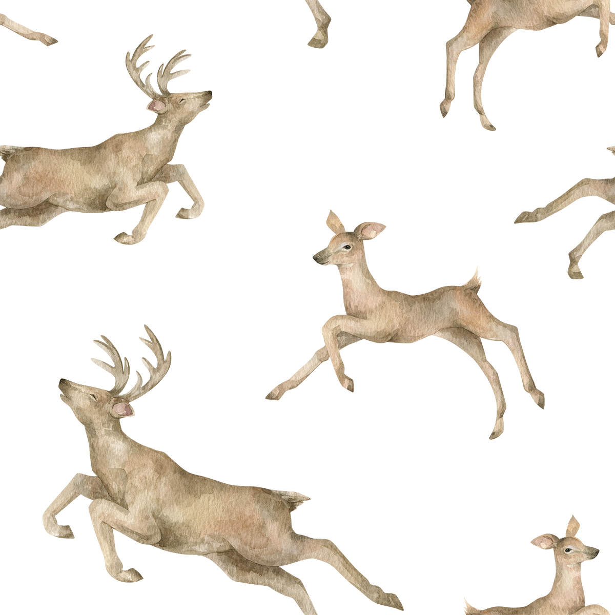 Enchanted Forest Animal Wallpaper