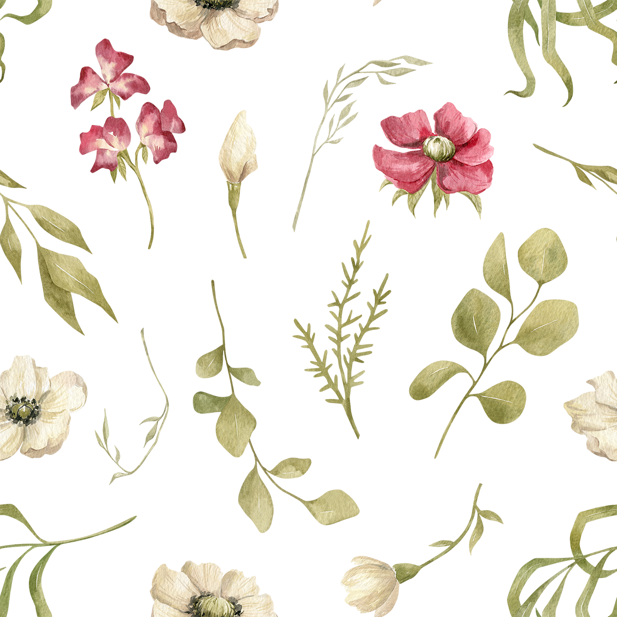 Pink Floral Wallpaper