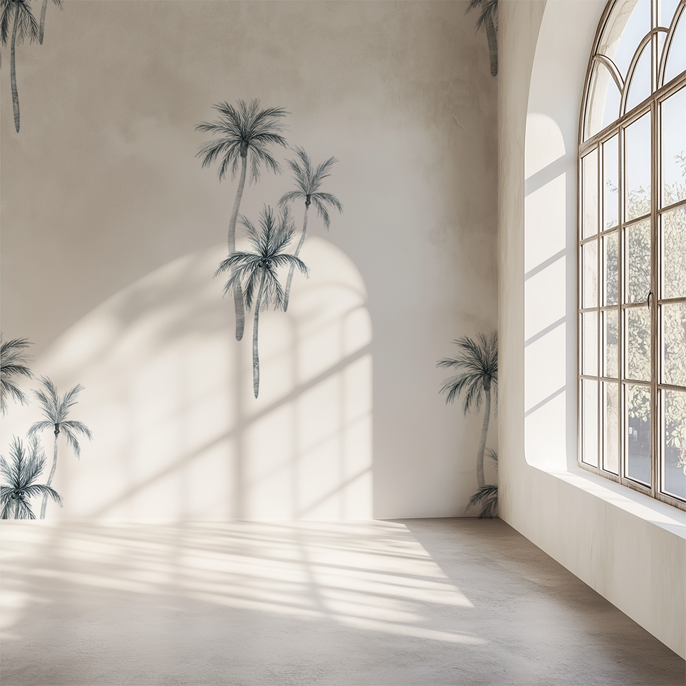 Three Palm Tree Wallpaper