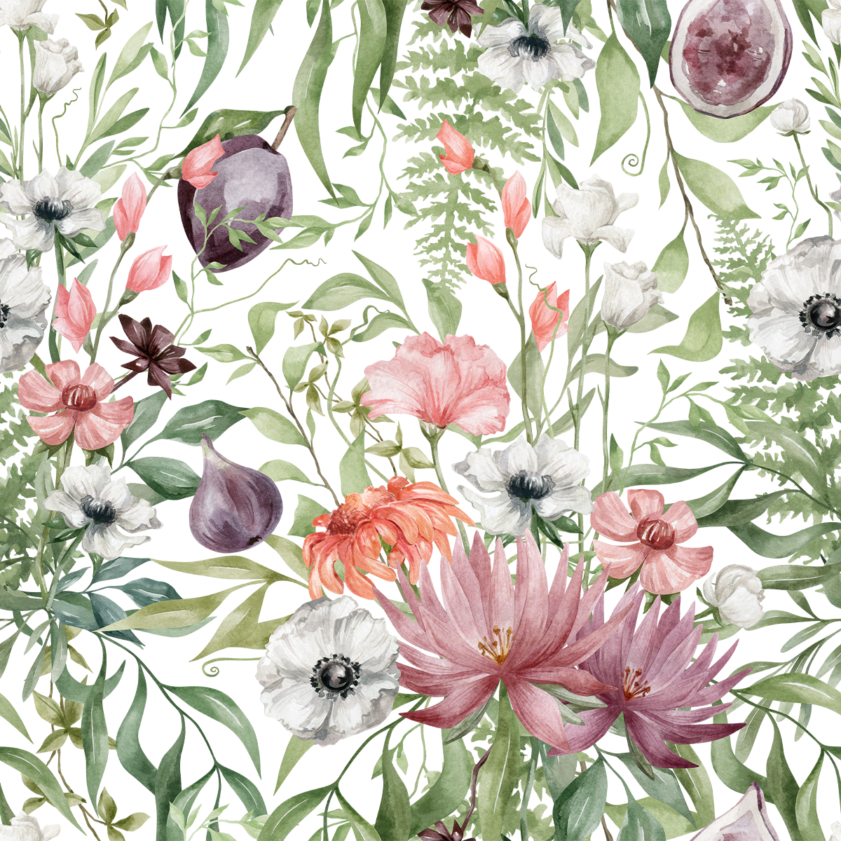 Secret Garden Wallpaper Purple Wallpaper