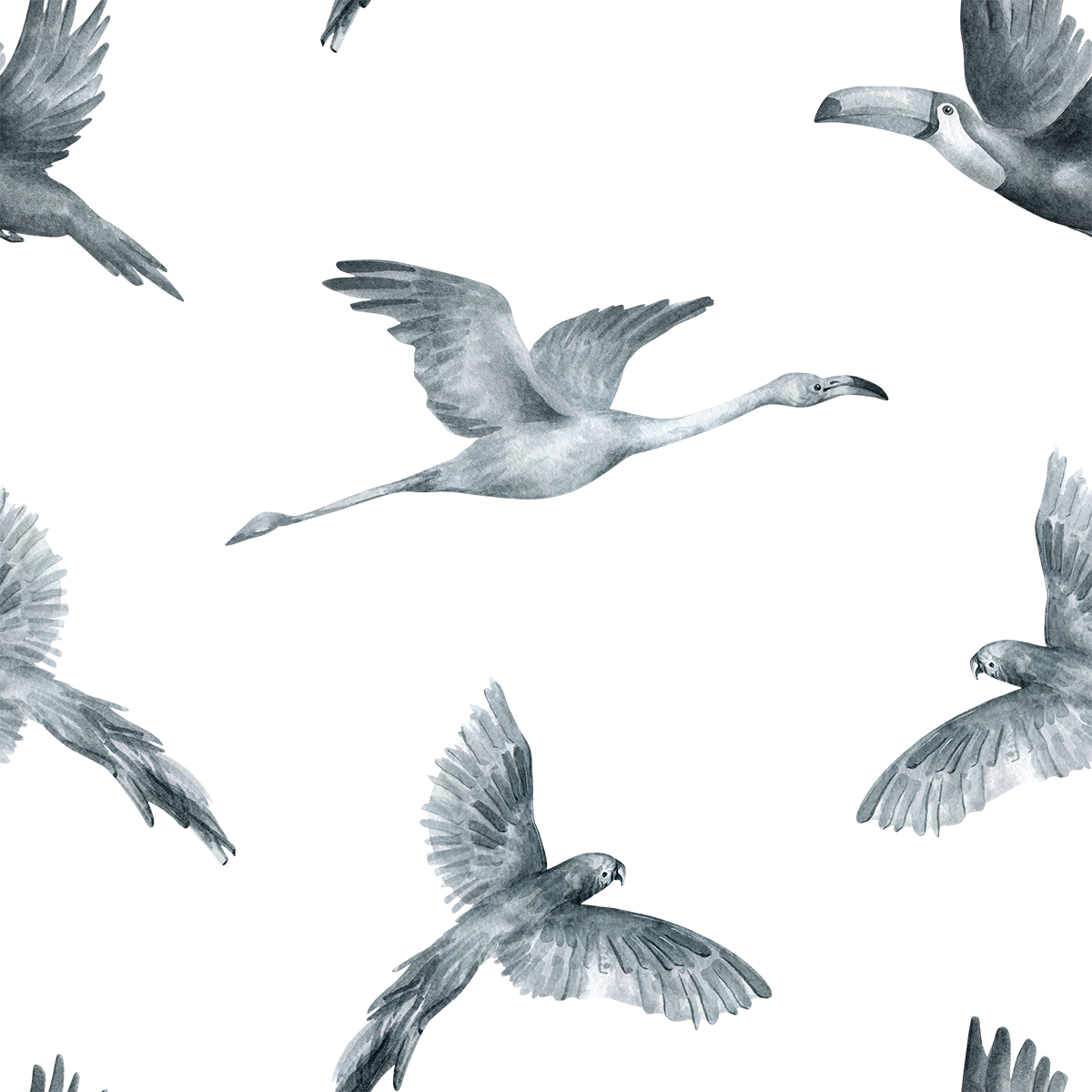 Birds In Flight Wallpaper