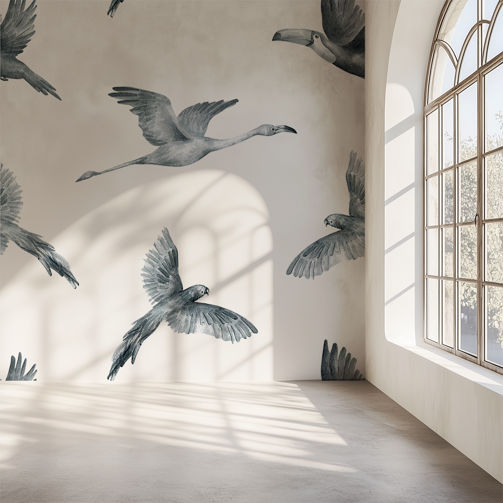 Birds In Flight Wallpaper