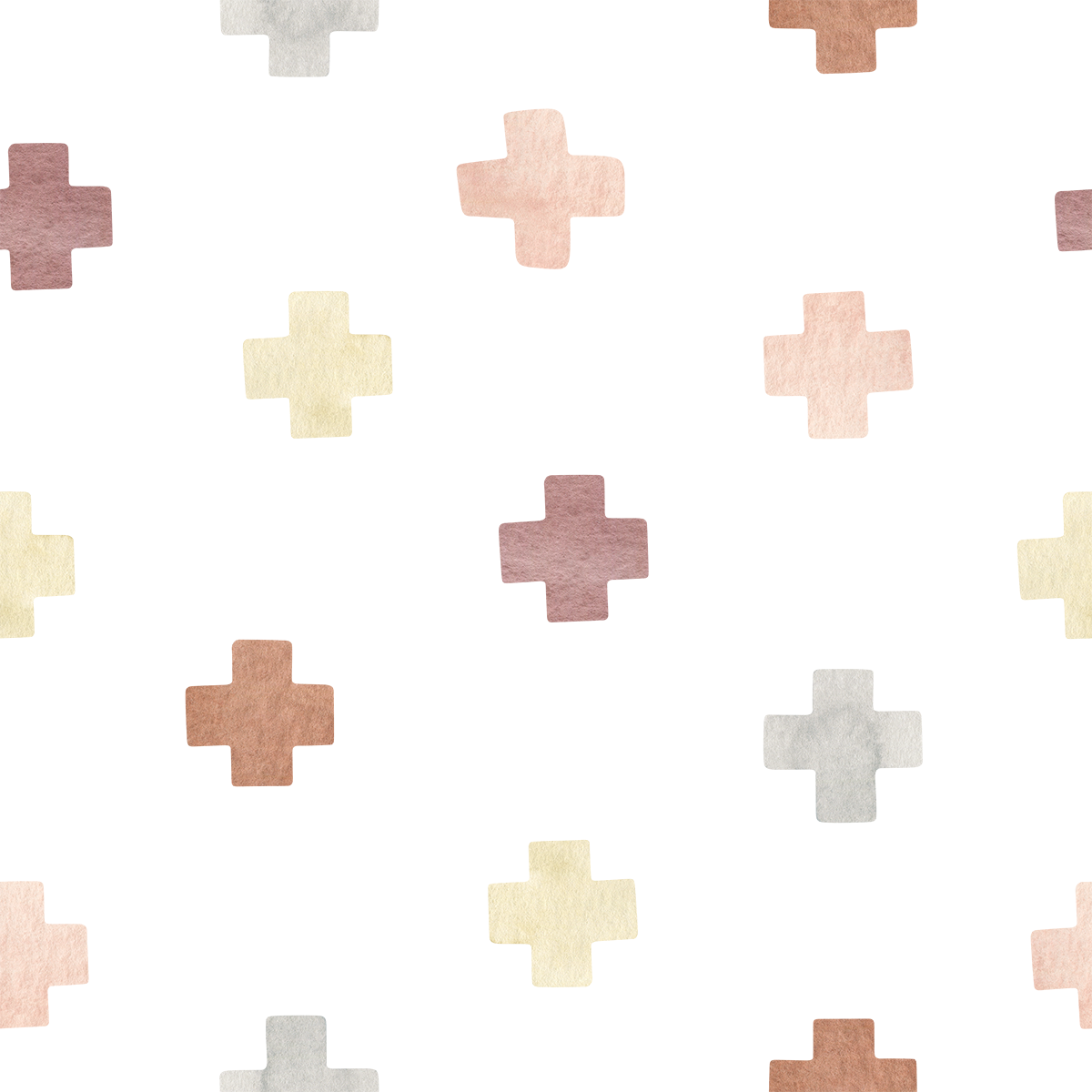 Pastel Abstract Cross Wallpaper