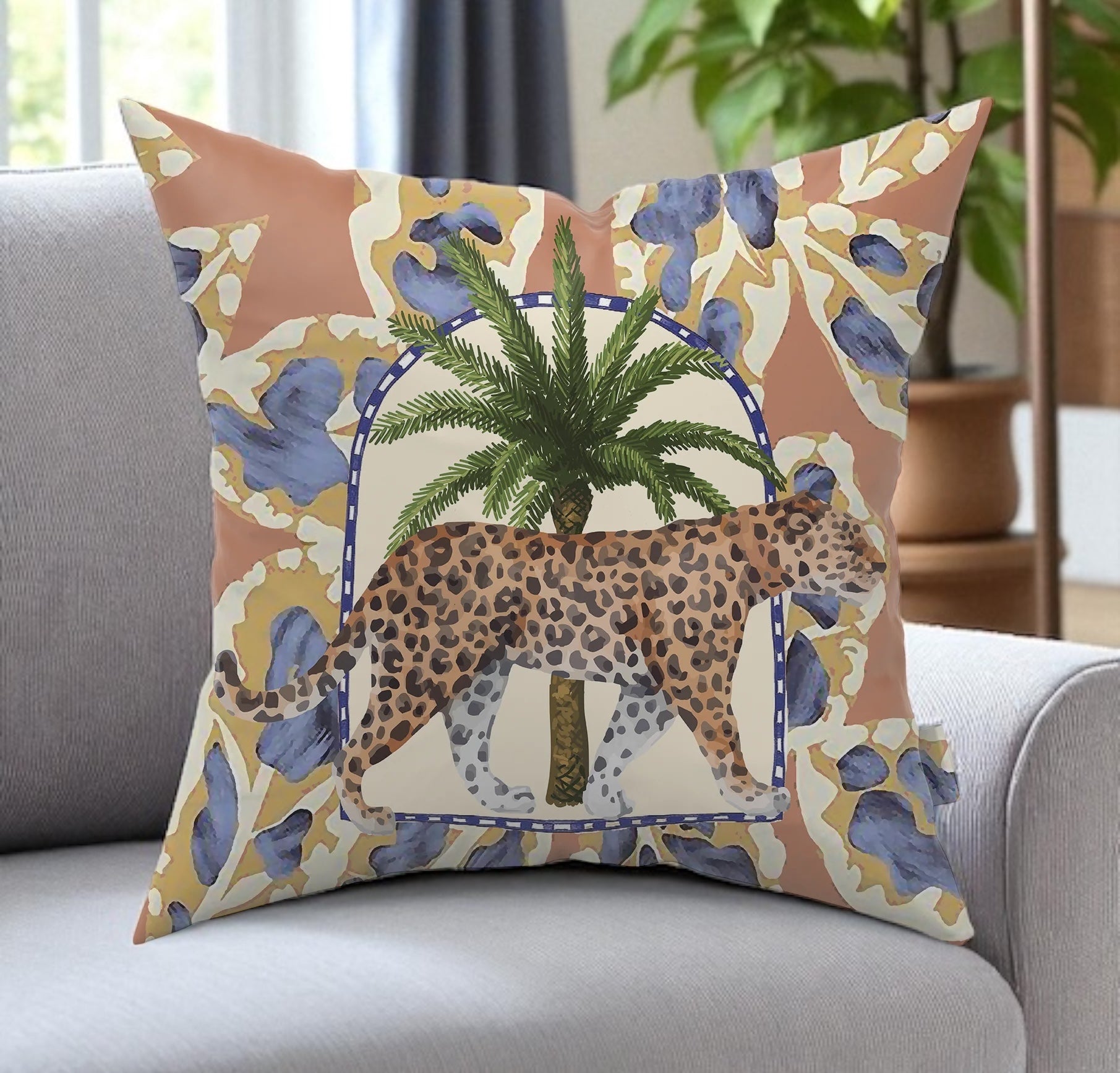 Kiki Leopard Scatter Cover