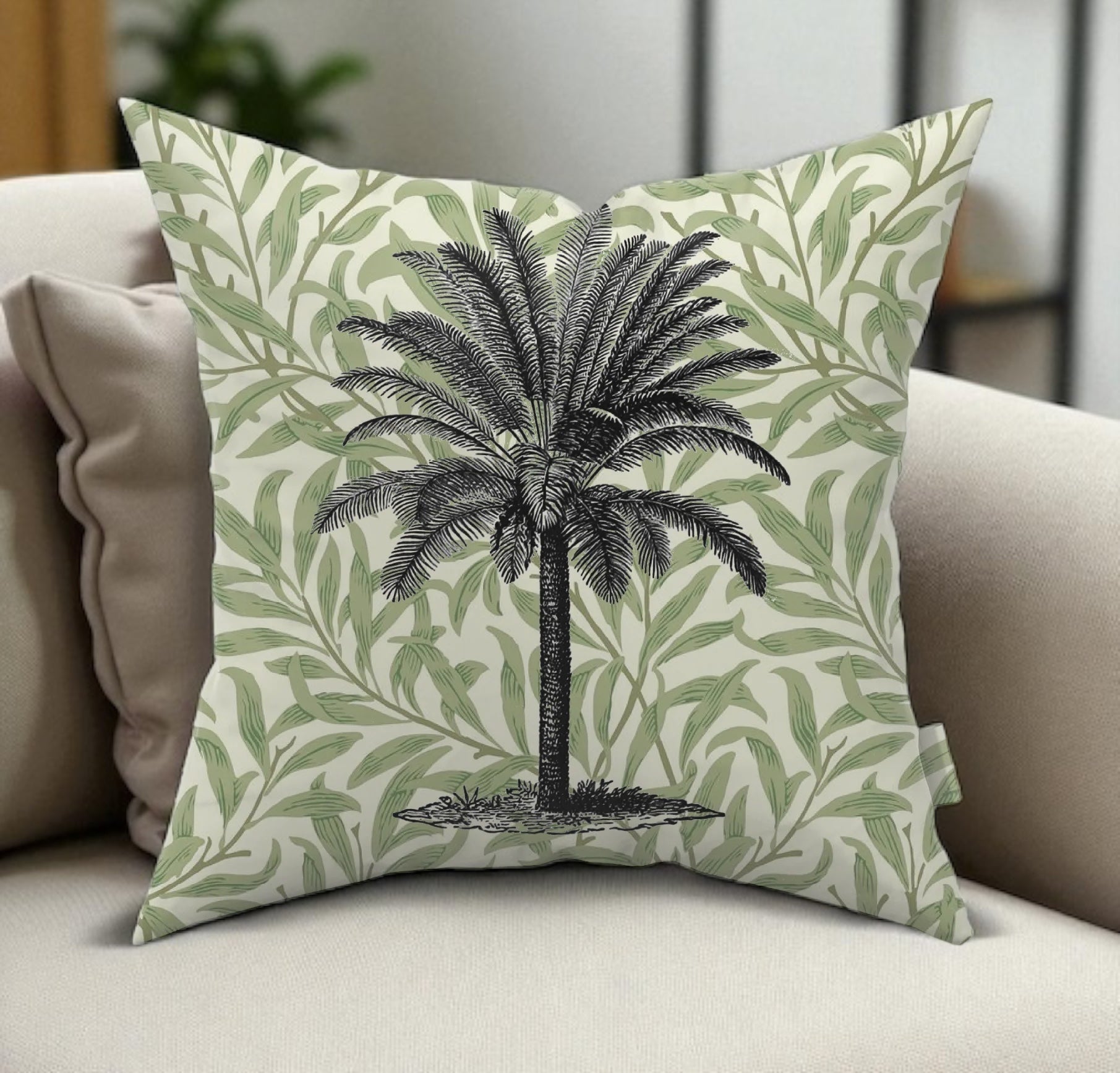 Palm Bliss Cushion Cover