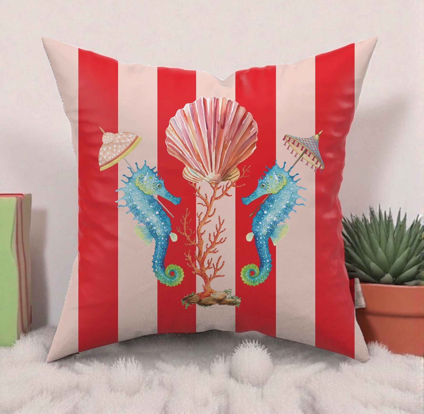 Clifton Seahorse Scatter Cover