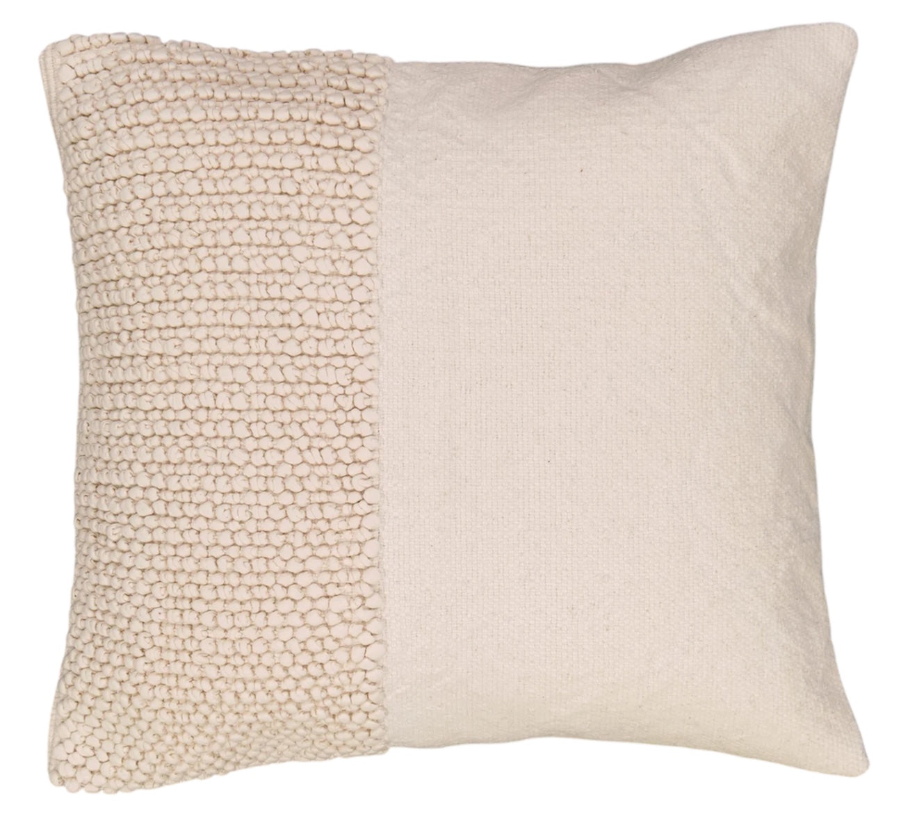Offset bobbles Natural Cushion Cover