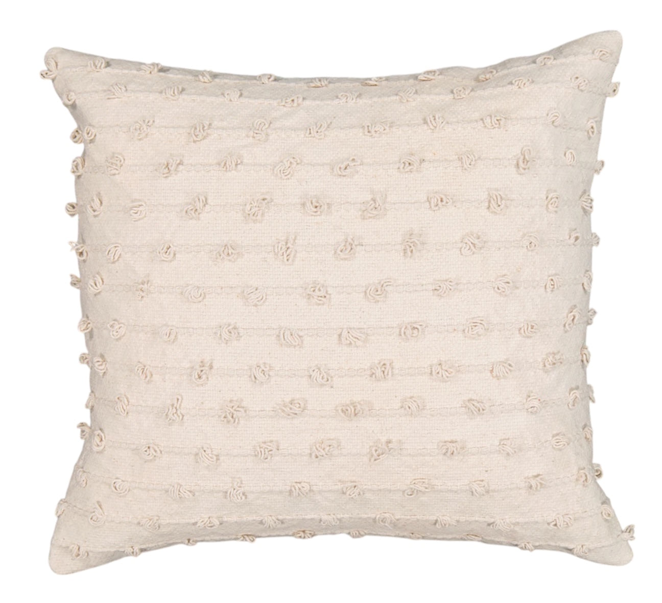 Natural Bobble Cushion Cover