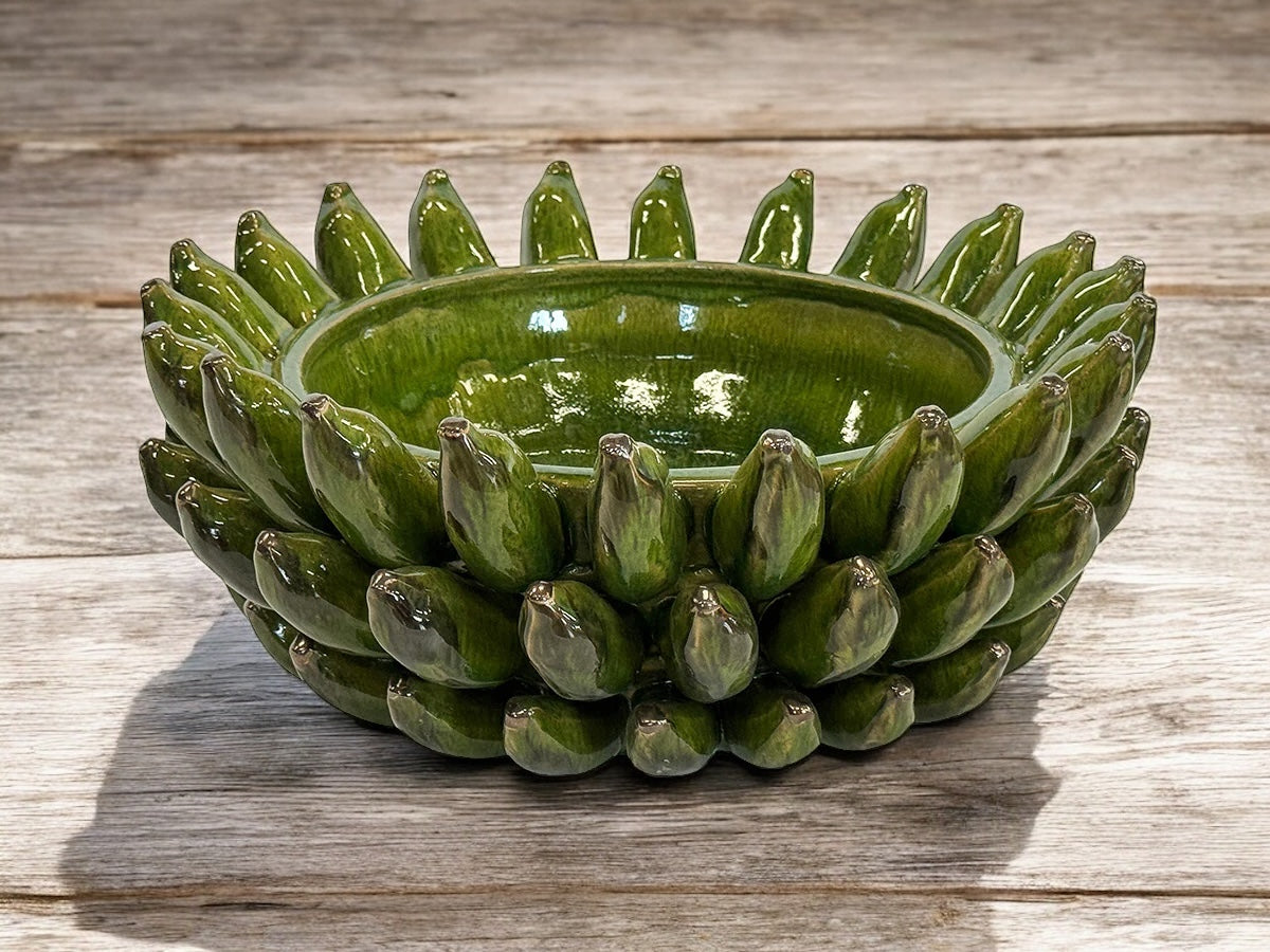 Ceramic Banana Bowl | Green
