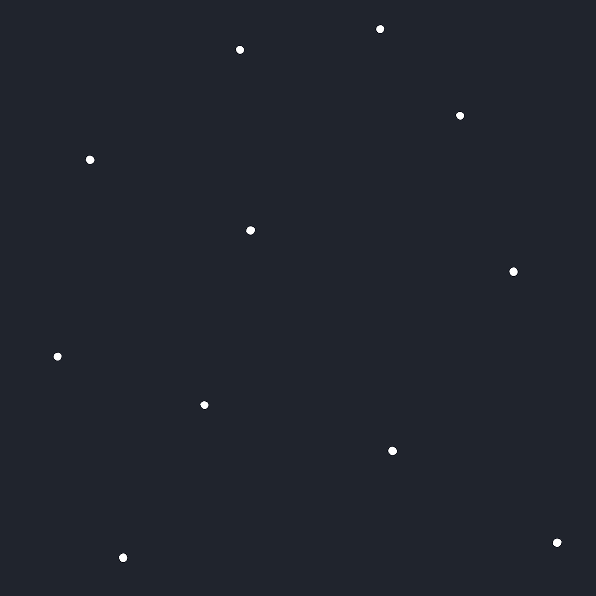 Zebra Elegance Dark Navy Blue Dot Wallpaper