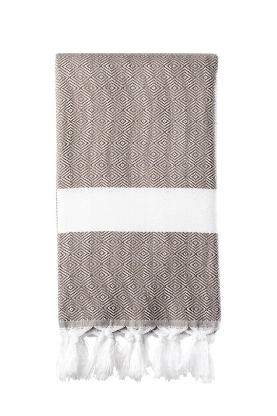 Dimanta Coffee Turkish Towel