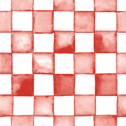 Red Checkered Wallpaper