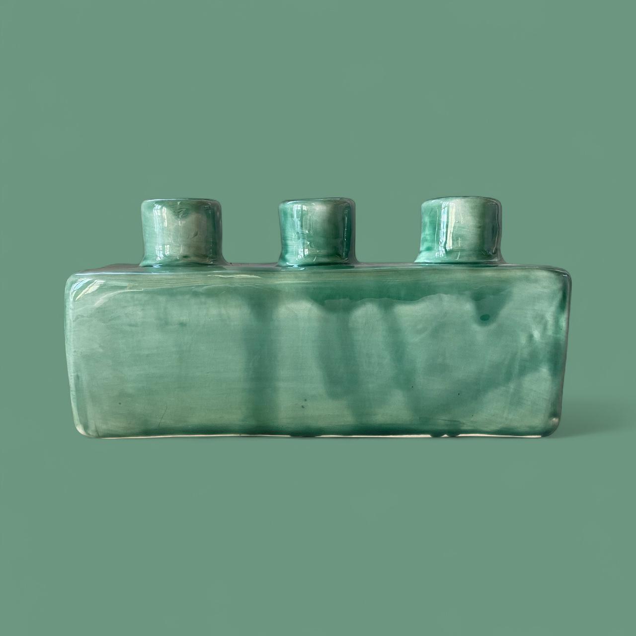 Émeraude Royale Green Vase