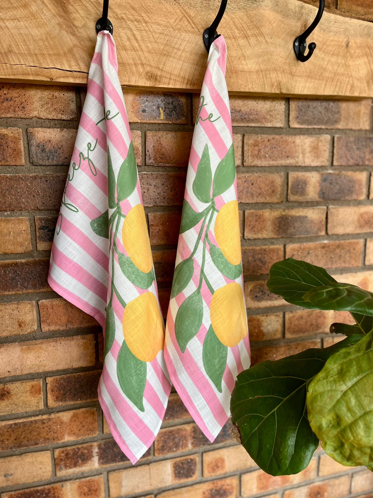 Squeeze the Day Tea Towel