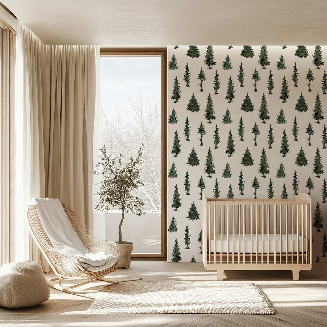 Pine Forest Wallpaper